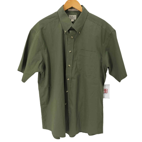 エルエルビーン L.L.Bean WRINKLE RESISTANT S/S ボタンダウン シャツ メンズ JPN:XL