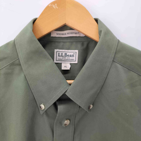エルエルビーン L.L.Bean WRINKLE RESISTANT S/S ボタンダウン シャツ メンズ JPN:XL