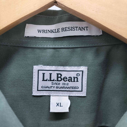 エルエルビーン L.L.Bean WRINKLE RESISTANT S/S ボタンダウン シャツ メンズ JPN:XL