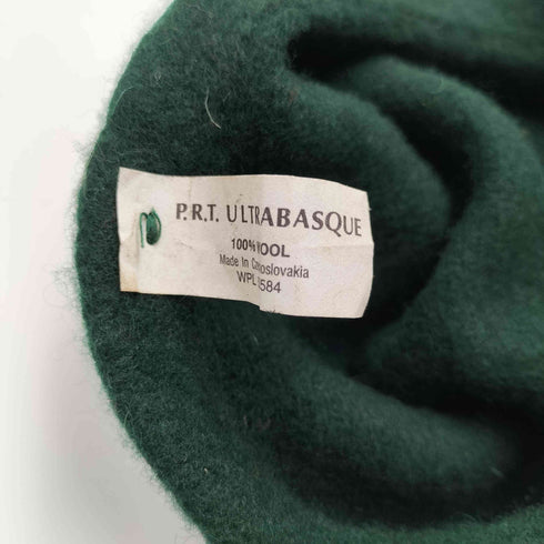P.R.T ULTRABASQUE チェコ製 ビジュー ストーンデザイン ウール ベレー帽 レディース