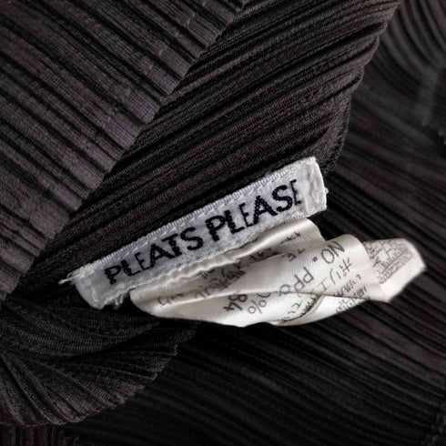 プリーツプリーズイッセイミヤケ PLEATS PLEASE ISSEY MIYAKE 98SS ダブルジップ ジップアップ プリーツベスト レディース JPN:3