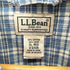 エルエルビーン L.L.Bean リネン混 配色チェック S/S シャツ メンズ JPN:XL