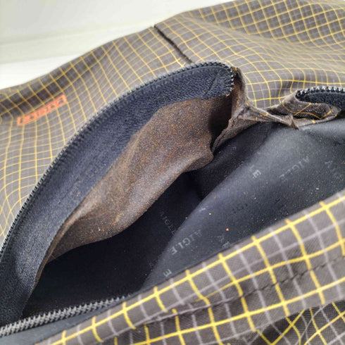 エーグル AIGLE ロゴ刺繍 2WAY グラフチェック ショルダー バッグ メンズ