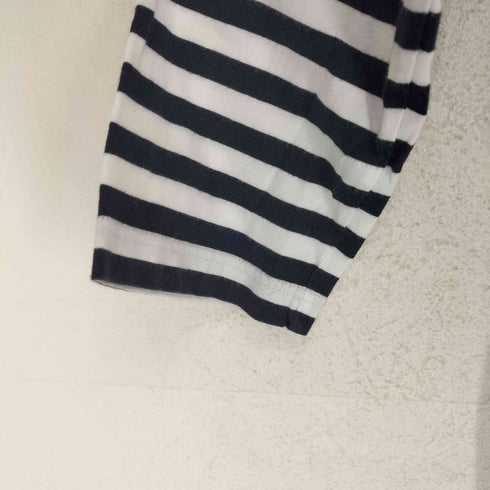 コムデギャルソンシャツ COMME des GARCONS SHIRT ラグランスリーブボーダー切替カットソー メンズ S