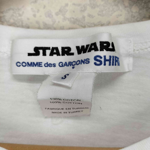 コムデギャルソンシャツ COMME des GARCONS SHIRT ラグランスリーブボーダー切替カットソー メンズ S