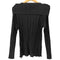 プリーツプリーズイッセイミヤケ PLEATS PLEASE ISSEY MIYAKE 12AW ワイドネック ロングスリーブ プリーツ カットソー レディース JPN:3