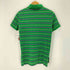ポロバイラルフローレン Polo by RALPH LAUREN 90S ポニー刺繍ボーダー鹿の子S/S ポロシャツ メンズ import:S