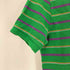 ポロバイラルフローレン Polo by RALPH LAUREN 90S ポニー刺繍ボーダー鹿の子S/S ポロシャツ メンズ import:S