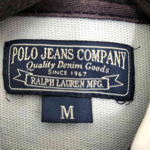 ポロジーンズカンパニーラルフローレン POLO JEANS COMPANY RALPH LAUREN ワッペンS/S ポロシャツ メンズ import:M