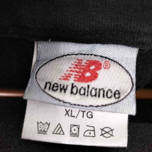ニューバランス NEW BALANCE 90s 刺繍デザインハーフジップスウェット メンズ JPN:XL