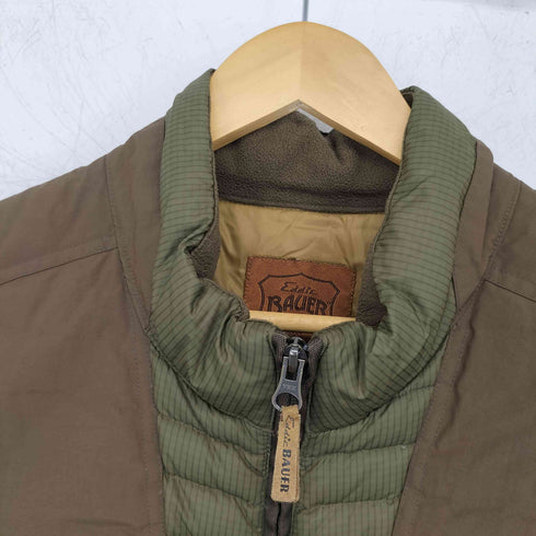 エディーバウアー Eddie Bauer ナイロン切替 ダウンベスト メンズ JPN:XL