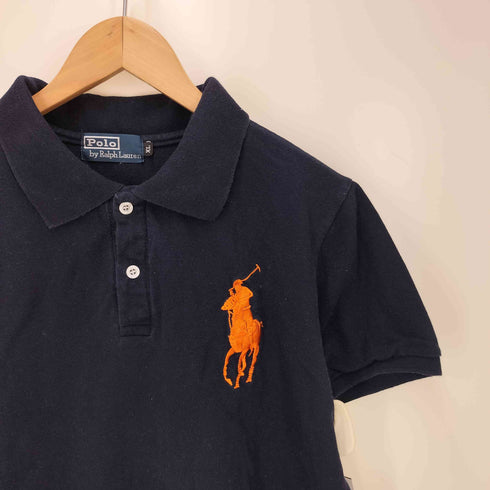 ポロバイラルフローレン Polo by RALPH LAUREN 90s ビックポニー 鹿の子 ポロシャツ メンズ JPN:XL
