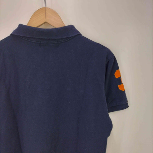 ポロバイラルフローレン Polo by RALPH LAUREN 90s ビックポニー 鹿の子 ポロシャツ メンズ JPN:XL