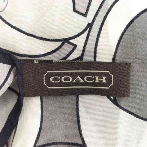 コーチ COACH シグネチャー シルクスカーフ レディース