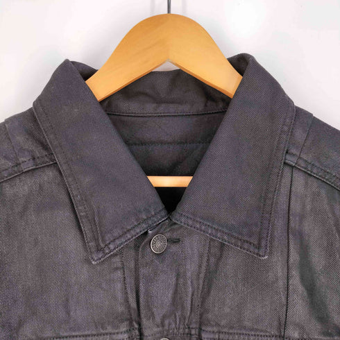 ディーゼル DIESEL コーティングデニムジャケット メンズ import:L