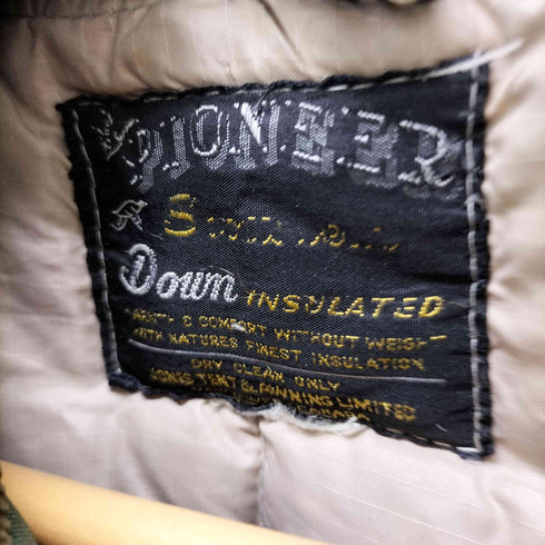 PIONEER 60-70s LIGHTNINGジップ コーデュロイ切替中綿ジャケット メンズ