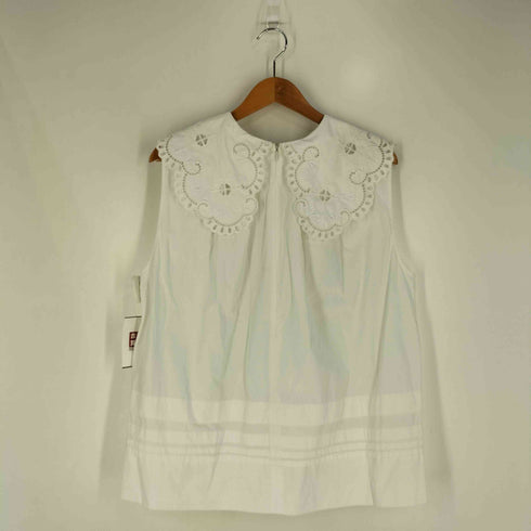 マチェット machatt レースカラーブラウス ノースリーブ レディース FREE