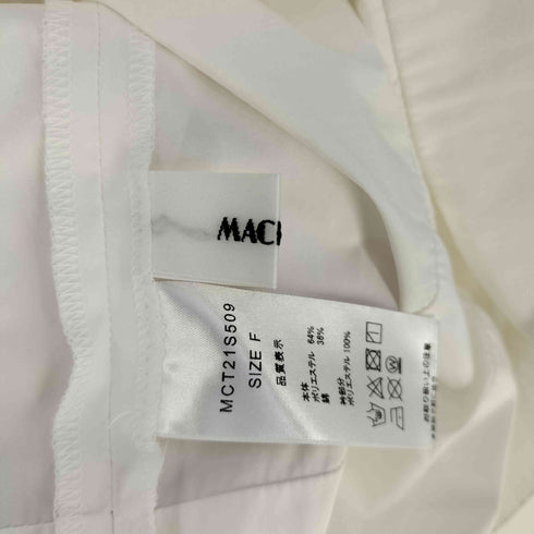 マチェット machatt レースカラーブラウス ノースリーブ レディース FREE