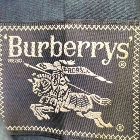バーバリーズ BURBERRYS 90s ギャバジン コットンポリ 比翼 ステンカラーコート メンズ 90 165