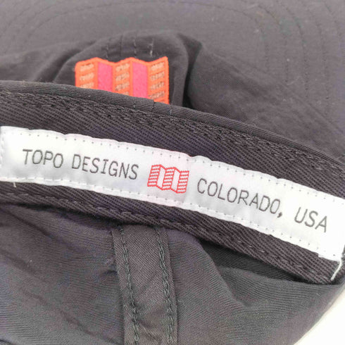 topo design usa製 6パネルキャップ レディース