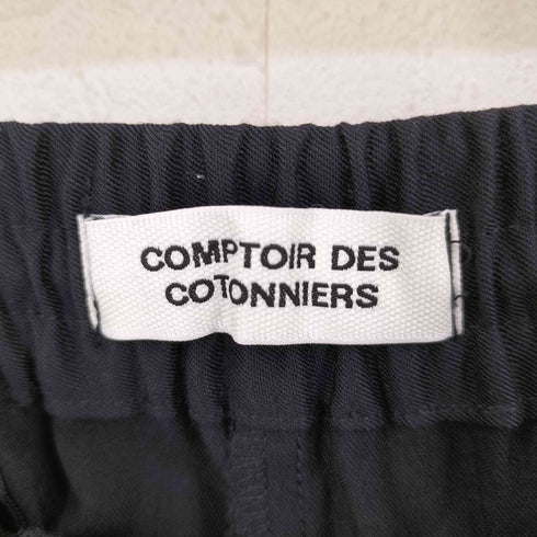 コントワーデコトニエ COMPTOIR DES COTONNIERS ノータック イージー ワイド パンツ レディース JPN:L