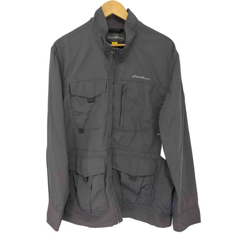 エディーバウアー Eddie Bauer ナイロンサファリジャケット リップストップ メンズ JPN:L