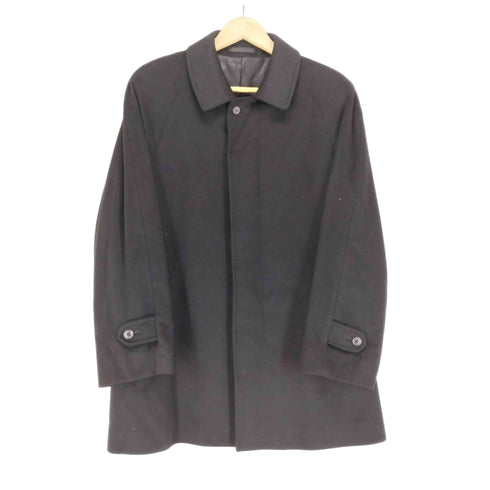 RANBLE CLASSIC LINE pure cashmere カシミヤ100 比翼 ステンカラーコート メンズ JPN:M