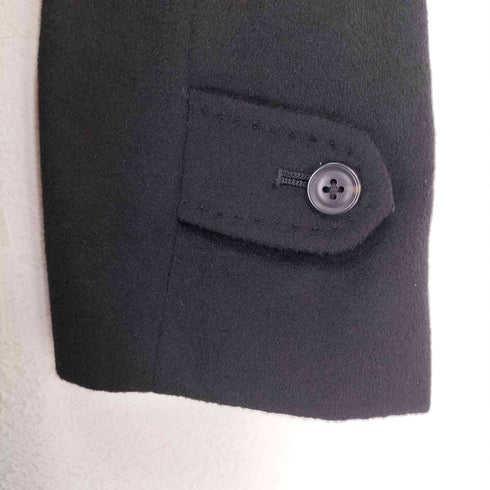 RANBLE CLASSIC LINE pure cashmere カシミヤ100 比翼 ステンカラーコート メンズ JPN:M