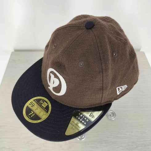 ニューエラ NEW ERA RC 59FIFTY Diaspora skateboards ウォルナット ネイビーバイザー メンズ 7 3/4