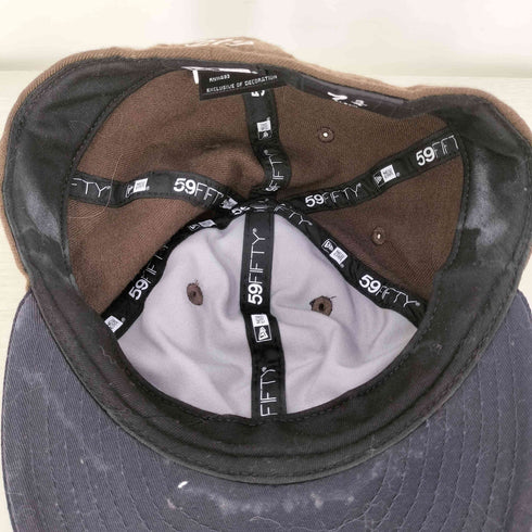 ニューエラ NEW ERA RC 59FIFTY Diaspora skateboards ウォルナット ネイビーバイザー メンズ 7 3/4
