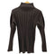 イッセイミヤケ ISSEY MIYAKE 98AW archive 立体裁断 ボトルネック プリーツ ロングスリーブ カットソー レディース JPN:M