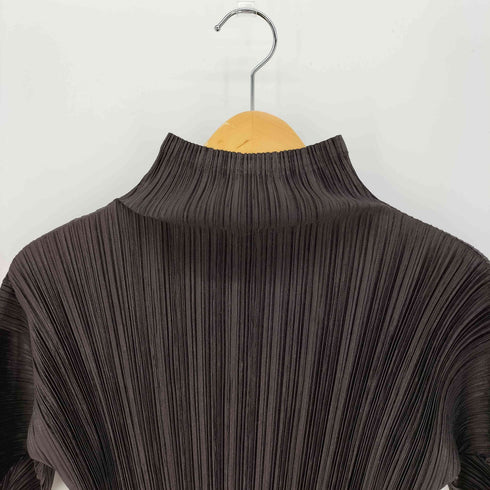 イッセイミヤケ ISSEY MIYAKE 98AW archive 立体裁断 ボトルネック プリーツ ロングスリーブ カットソー レディース JPN:M