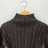 イッセイミヤケ ISSEY MIYAKE 98AW archive 立体裁断 ボトルネック プリーツ ロングスリーブ カットソー レディース JPN:M