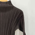 イッセイミヤケ ISSEY MIYAKE 98AW archive 立体裁断 ボトルネック プリーツ ロングスリーブ カットソー レディース JPN:M