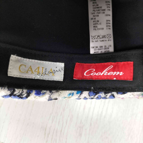 カシラ CA4LA BLOOM TWEED ハット レディース FREE