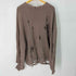 ザラ ZARA ダメージ加工 ニット メンズ import:L