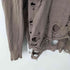 ザラ ZARA ダメージ加工 ニット メンズ import:L