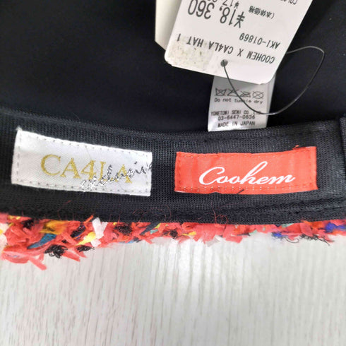 カシラ CA4LA BLOOM TWEED ハット レディース FREE