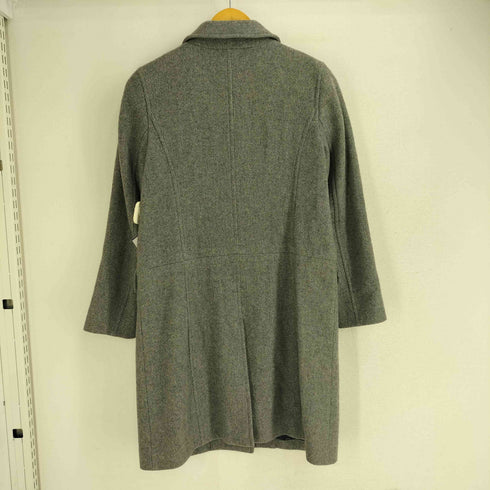 マッキントッシュフィロソフィー MACKINTOSH PHILOSOPHY ナイロン混 ウール クロップド ステンカラーコート レディース EUR:38