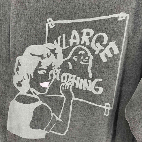 エクストララージ XLARGE プリント スウェット メンズ import:M