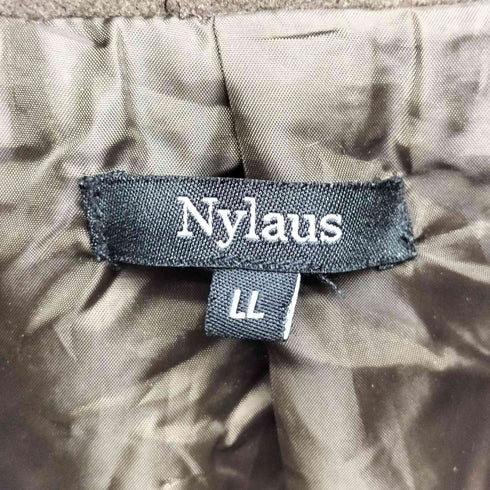 ナイラス NYLAUS ボックスフィット 比翼 ジップアップジャケット メンズ JPN:XL