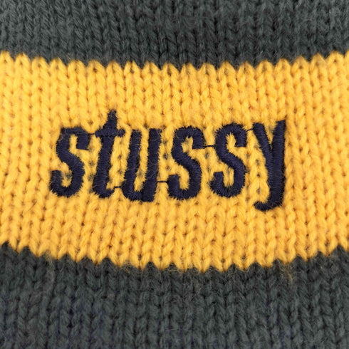 ステューシー Stussy 90S USA製 AUTHENTIC CAPS ビーニー メンズ