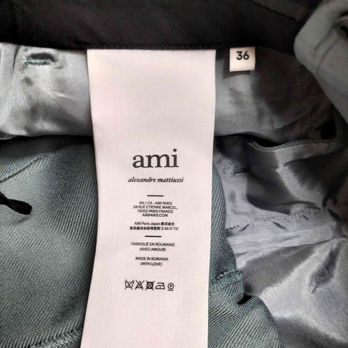 アミアレクサンドルマテュッシ AMI ALEXANDRE MATTIUSSI Short With Pannels パネル ショート パンツ メンズ FR:36-38