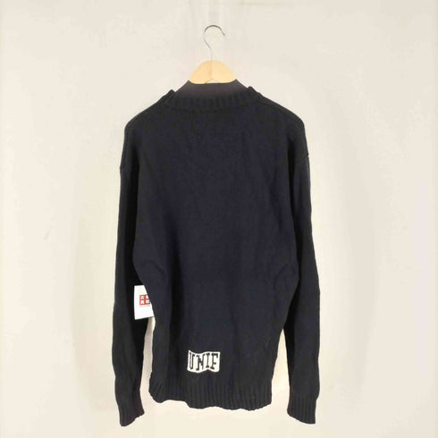 ユニフ UNIF ロゴ デザイン ウール ニット レディース import:M