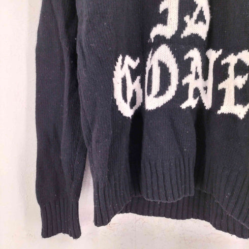 ユニフ UNIF ロゴ デザイン ウール ニット レディース import:M
