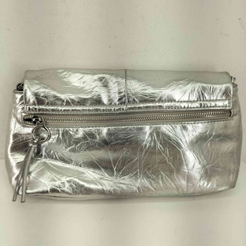 ザラ ZARA 2WAY メタリックギャザーショルダーバッグ レディース