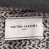 ユナイテッドアローズ UNITED ARROWS ニットプリント ボウタイブラウス 長袖ロングスリーブ レディース