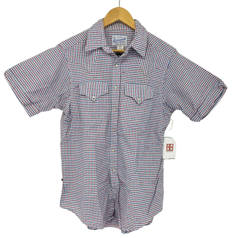 ロックマウント Rockmount 80S USA製 S/S ウエスタンシャツ メンズ