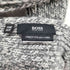 ボスヒューゴボス BOSS HUGO BOSS ロゴプレート フリンジマフラー メンズ