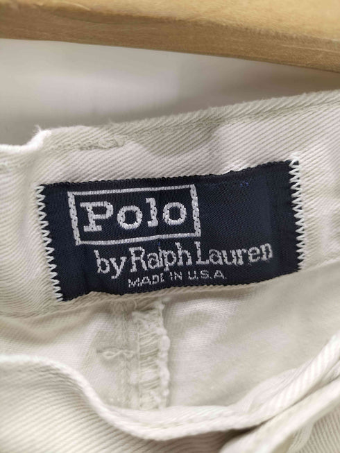 ポロバイラルフローレン Polo by RALPH LAUREN 90S USA製 内向き2タック チノ パンツ メンズ US 36